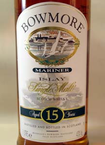Bowmore "MARINER" 15 years old 
