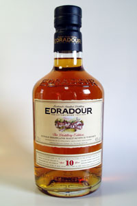 Edradour 10 years old Distillery Label
